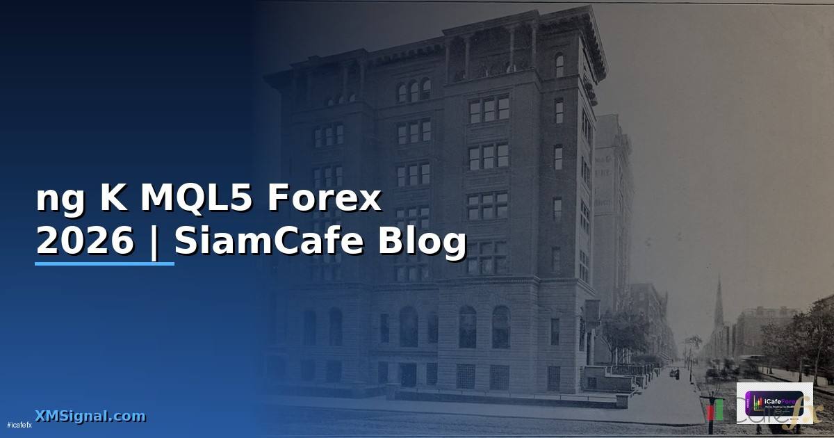 đăng Ký MQL5 — คู่มือเทรด Forex ฉบับสมบูรณ์ 2026