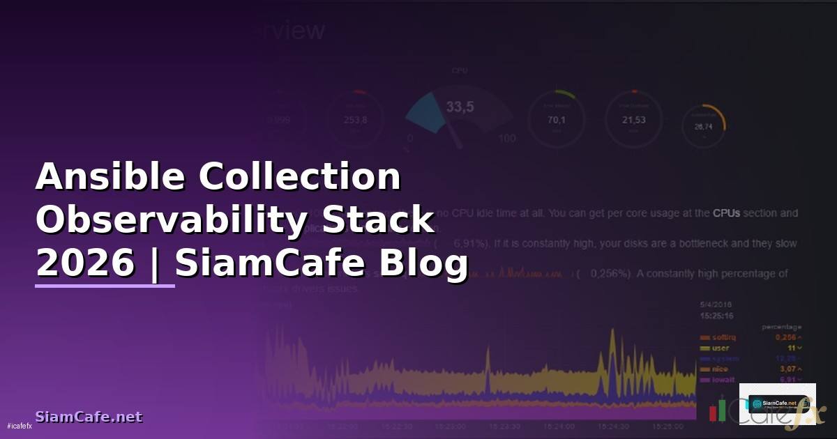 Ansible Collection Observability Stack