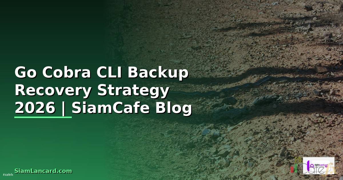 Go Cobra CLI Backup Recovery Strategy
