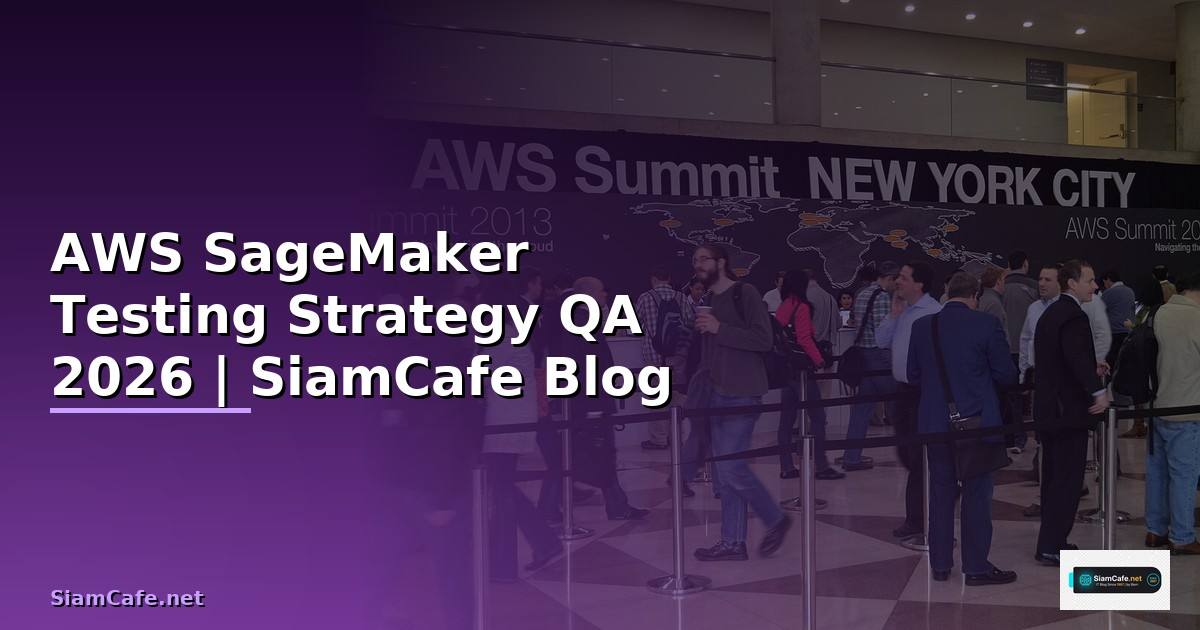 AWS SageMaker Testing Strategy QA