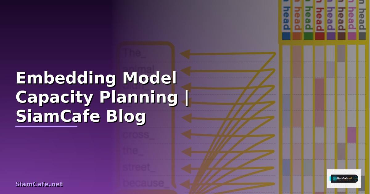 Embedding Model Capacity Planning