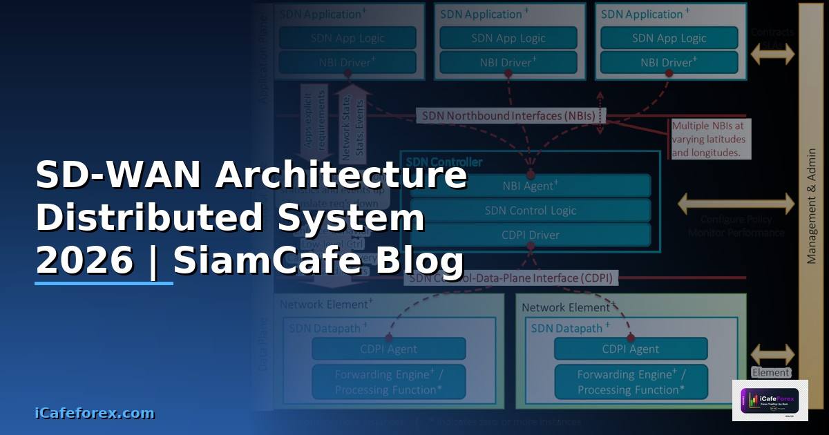 SD-WAN Architecture Distributed System