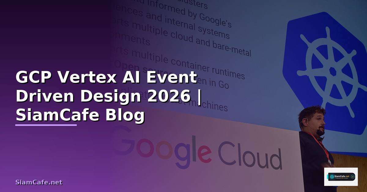 GCP Vertex AI Event Driven Design