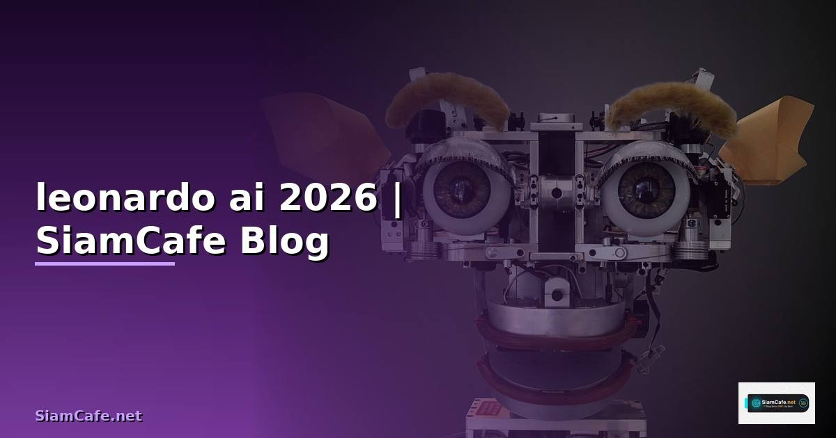 leonardo ai คือ — ทุกสิ่งที่ต้องรู้ในปี 2026