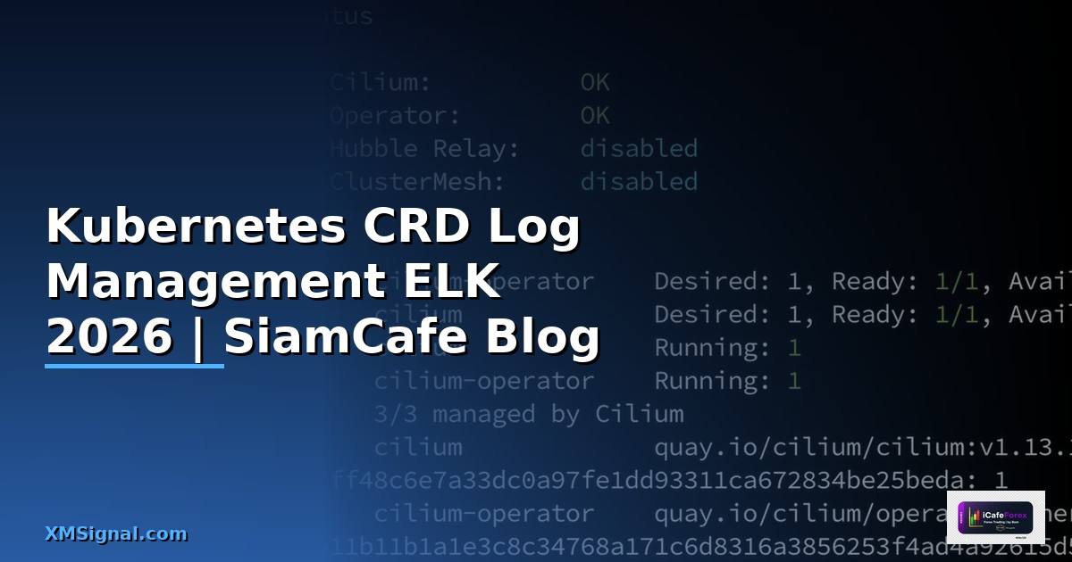 Kubernetes CRD Log Management ELK
