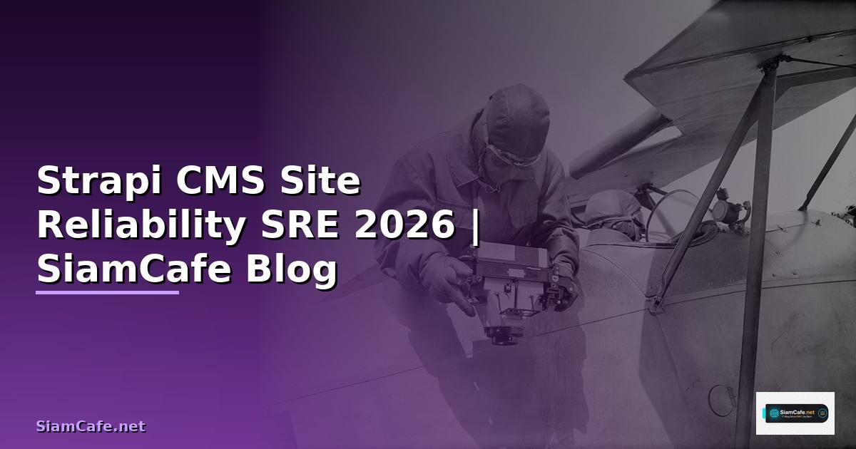 Strapi CMS Site Reliability SRE