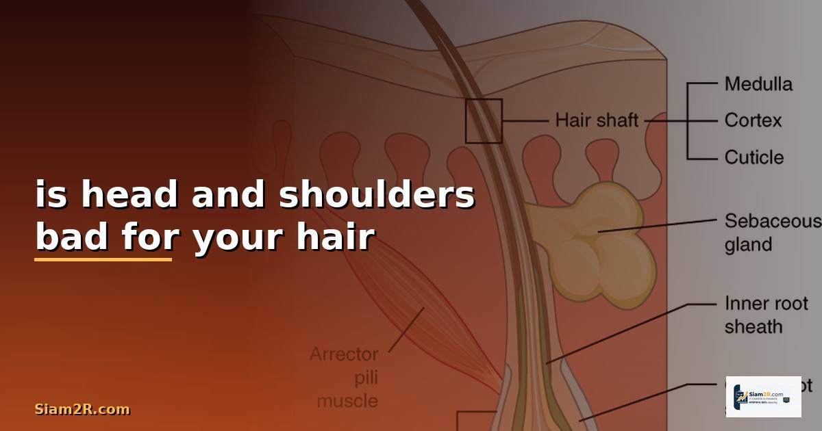 is head and shoulders bad for your hair —