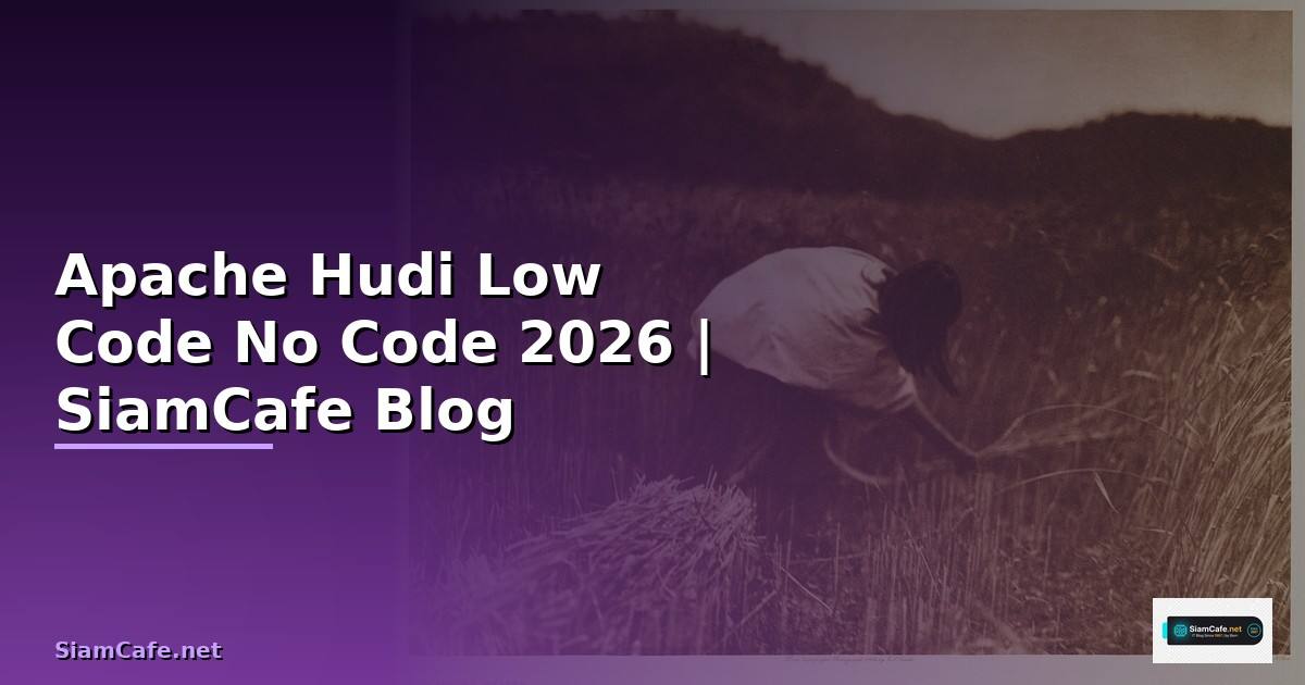 Apache Hudi Low Code No Code