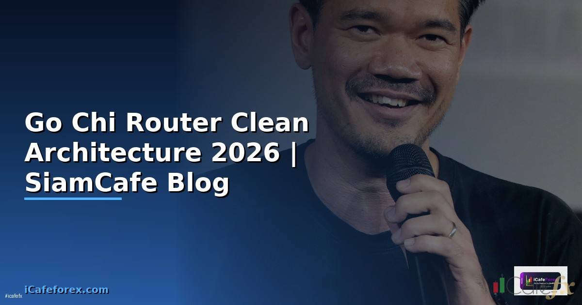 Go Chi Router Clean Architecture — คู่มือฉบับสมบูรณ์ 2026