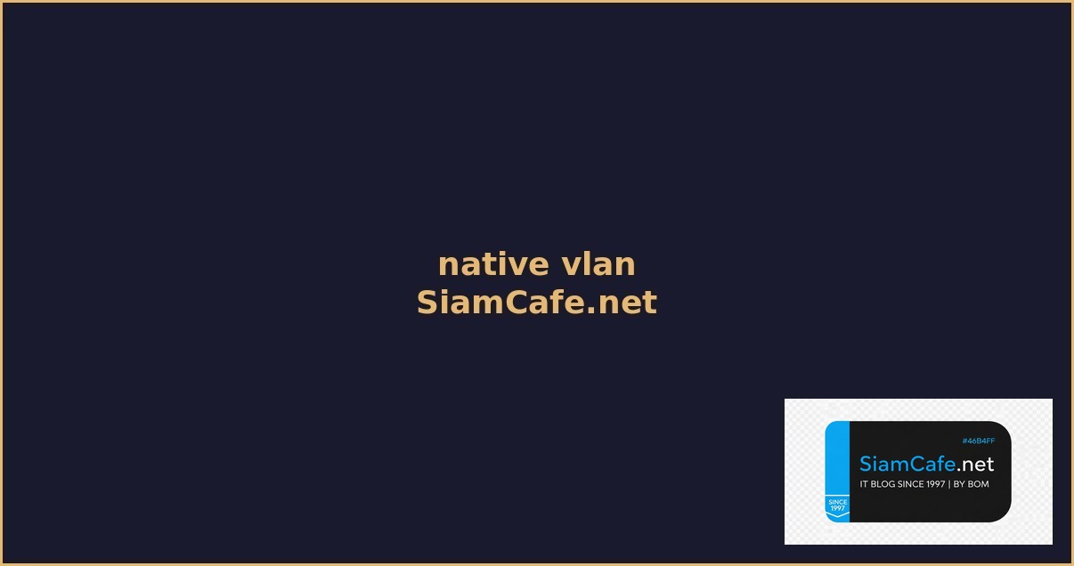 native vlan คอ