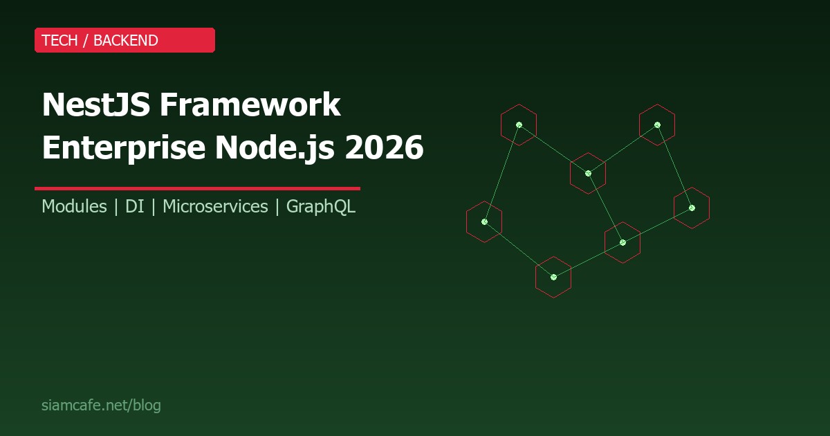 nestjs enterprise nodejs framework guide