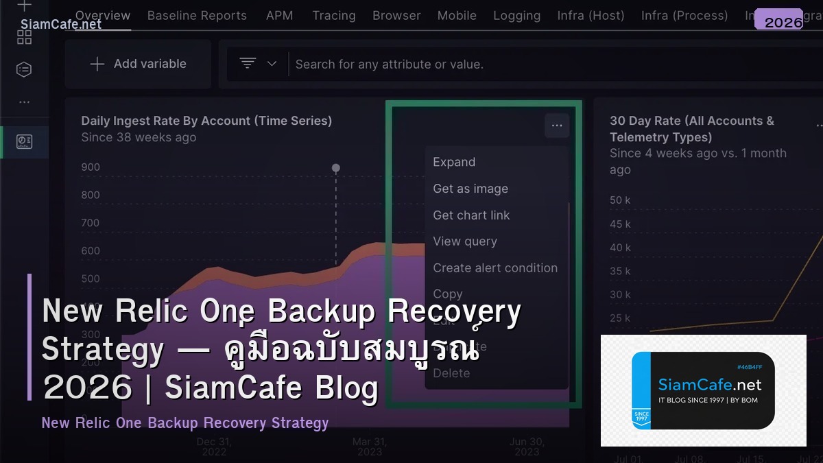 new relic one backup recovery strategy