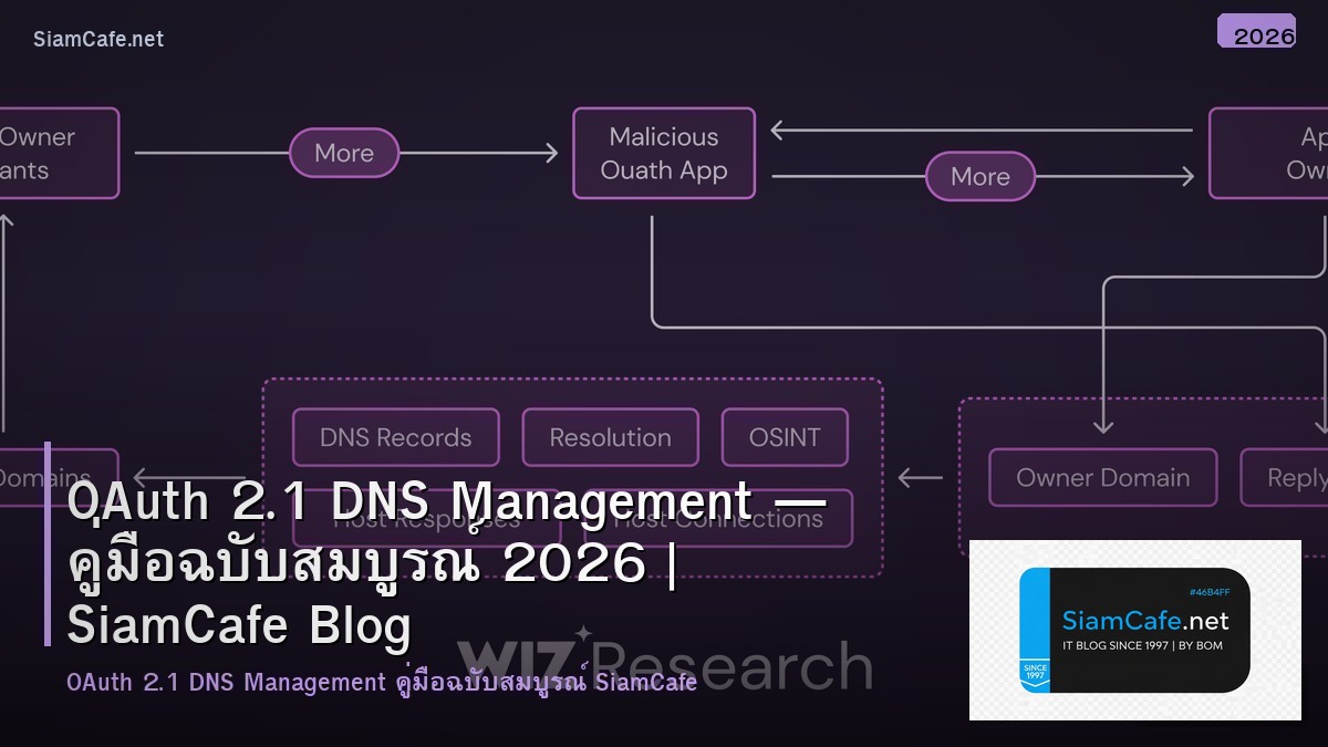 oauth 21 dns management