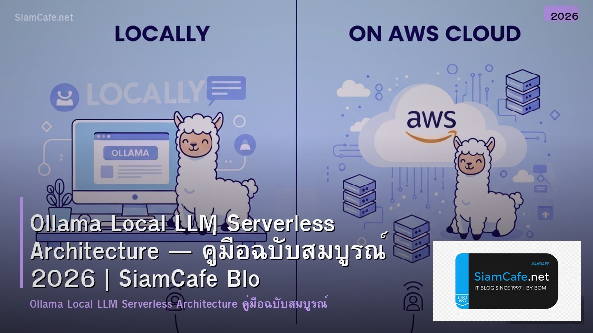 ollama local llm serverless architecture