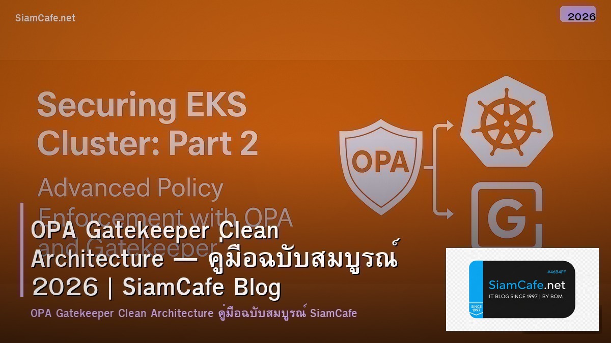 opa gatekeeper clean architecture