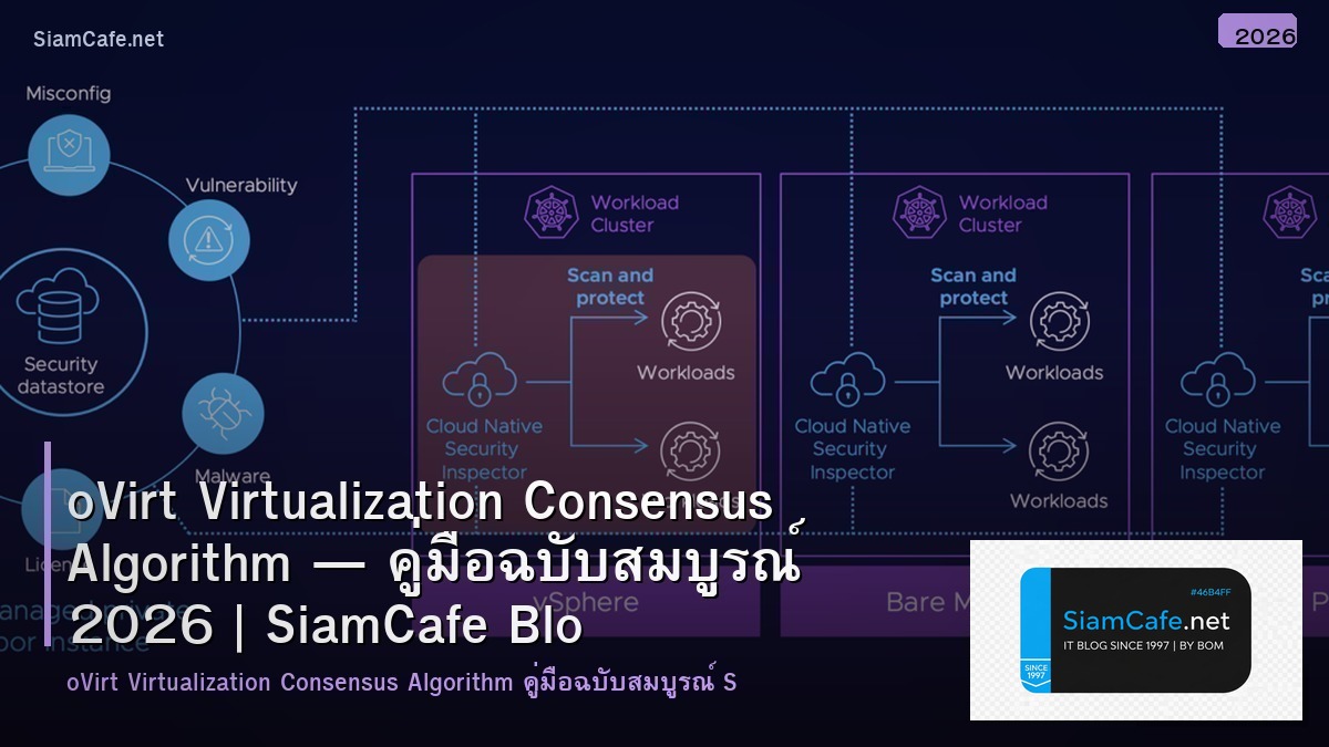 ovirt virtualization consensus algorithm