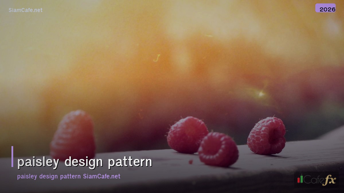 paisley design pattern 2026