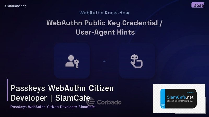 passkeys webauthn citizen developer