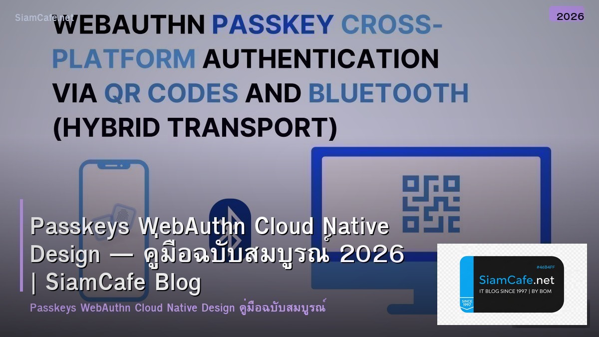 passkeys webauthn cloud native design