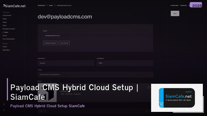 payload cms hybrid cloud setup