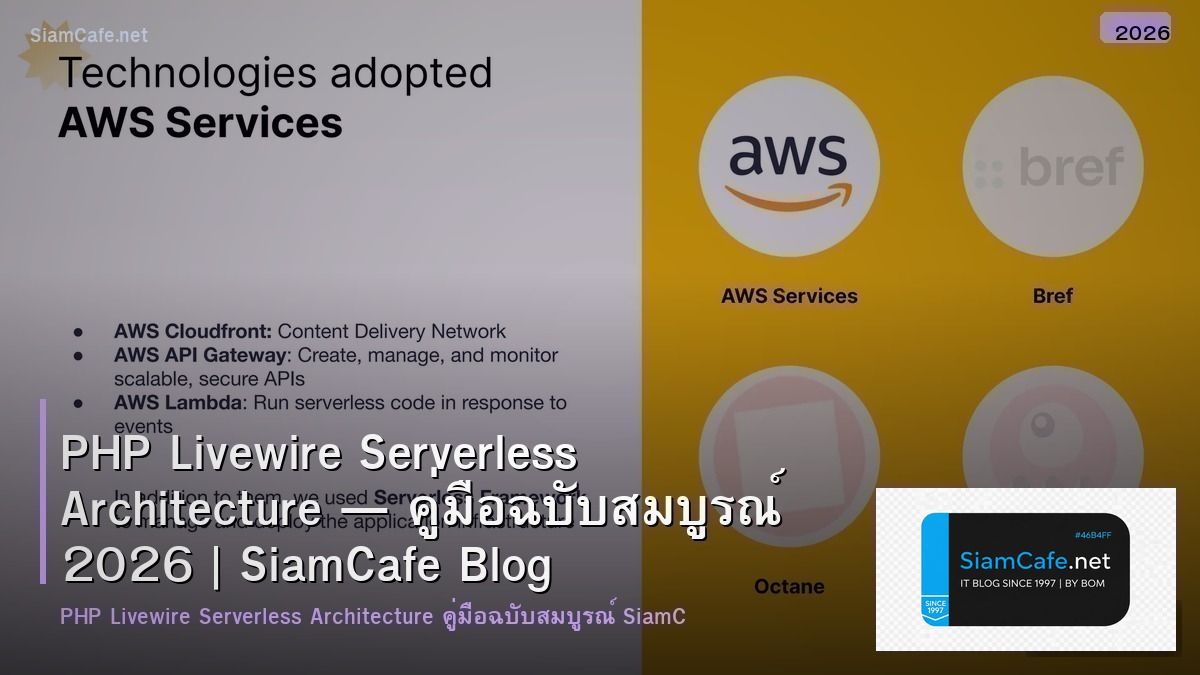 php livewire serverless architecture