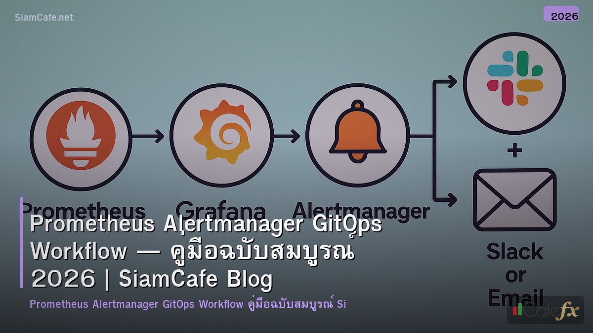 prometheus alertmanager gitops workflow