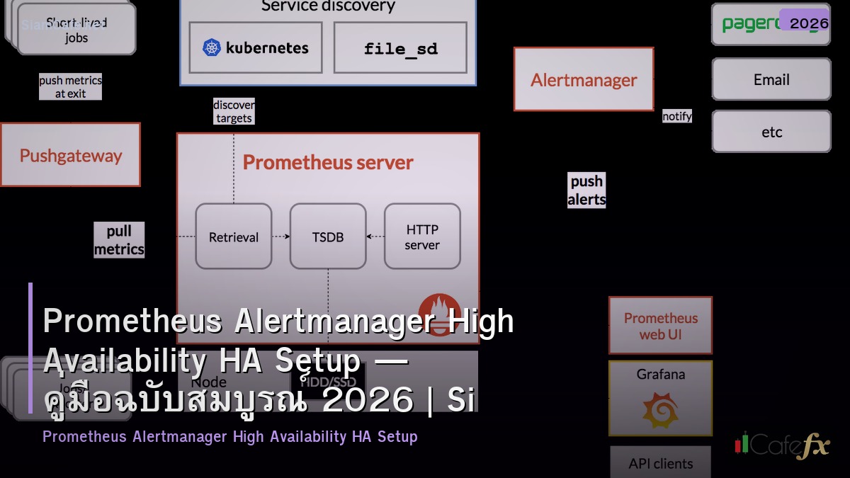 prometheus alertmanager high availability ha setup