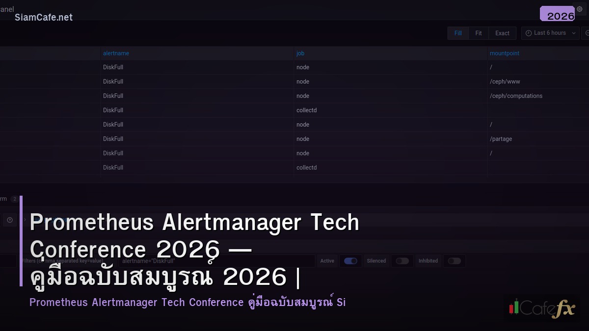 prometheus alertmanager tech conference 2026