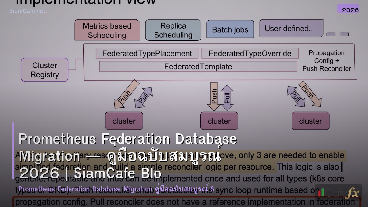 prometheus federation database migration