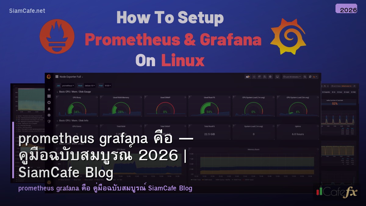 prometheus grafana คอ