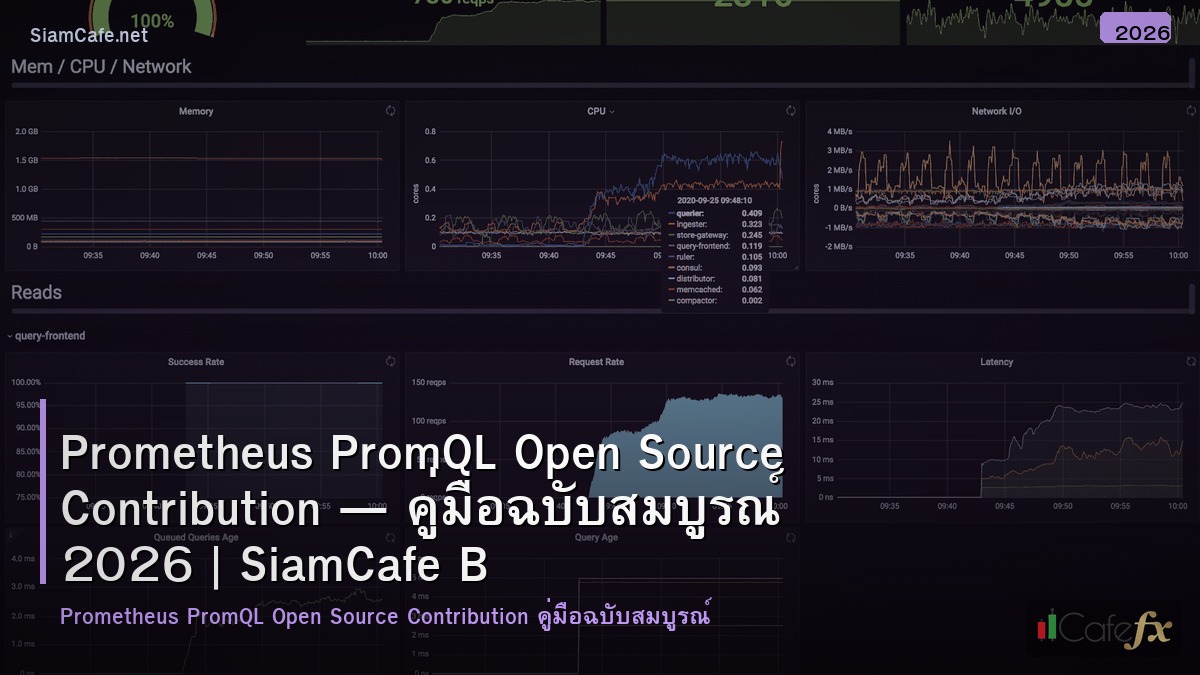 prometheus promql open source contribution