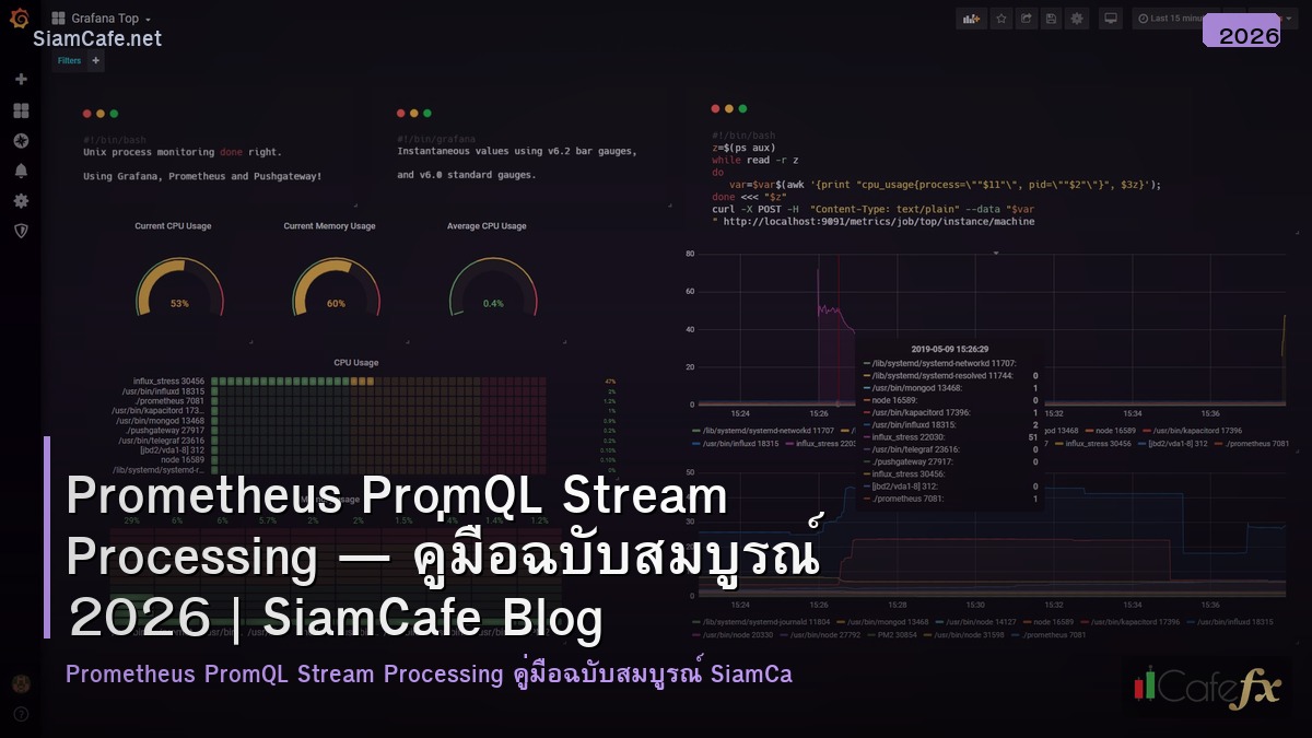 prometheus promql stream processing