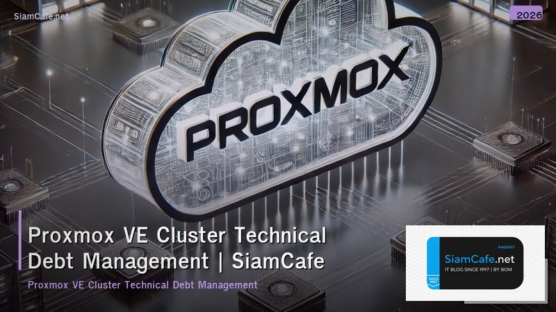 proxmox ve cluster technical debt management