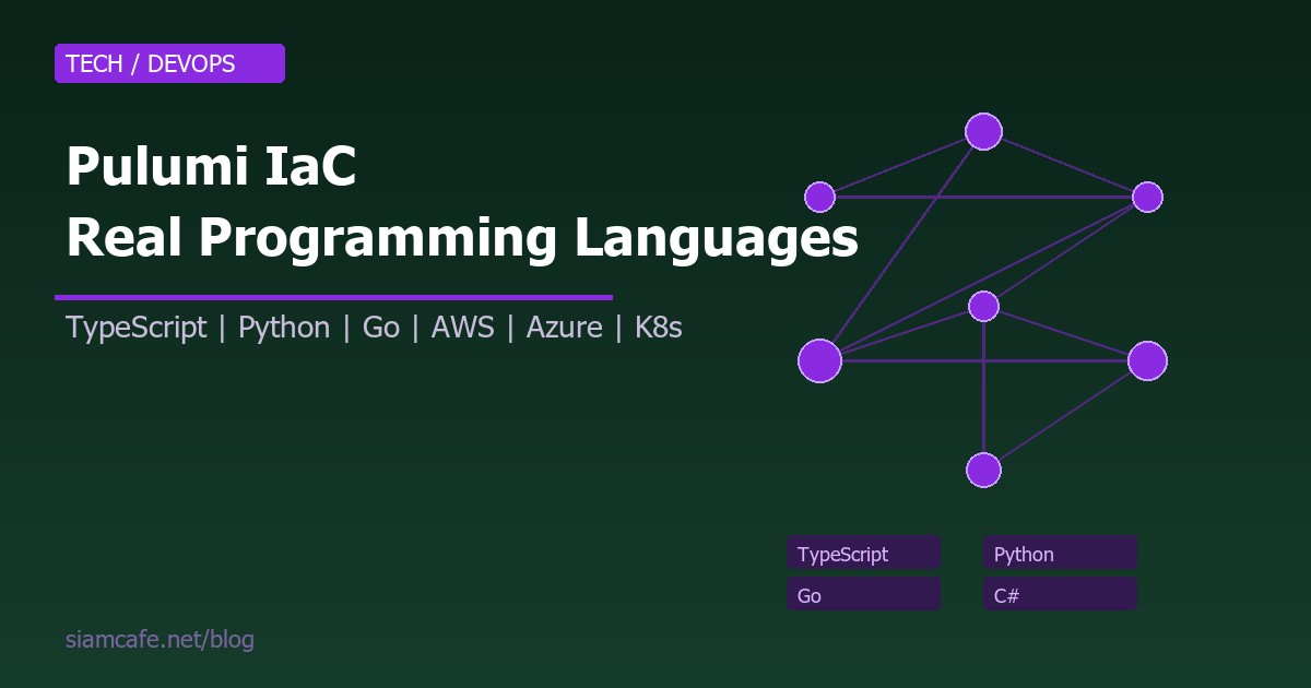 pulumi iac programming languages guide