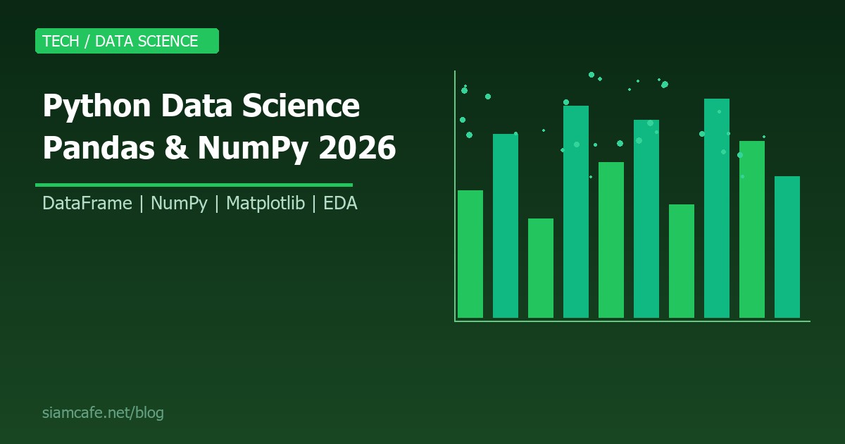 python data science pandas numpy