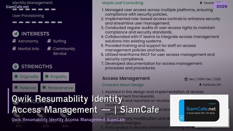 qwik resumability identity access management