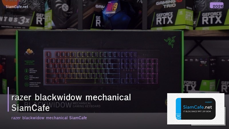 คยบอรด razer blackwidow 2019 mechanical keyboard