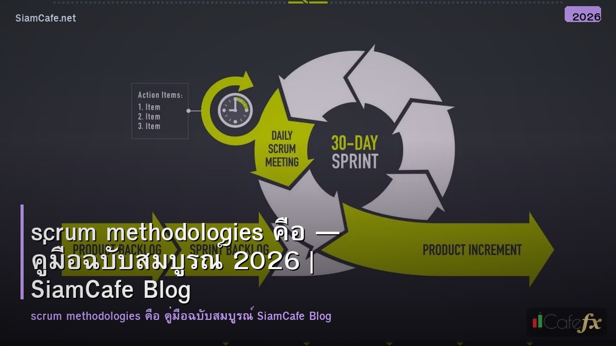 scrum methodologies คอ