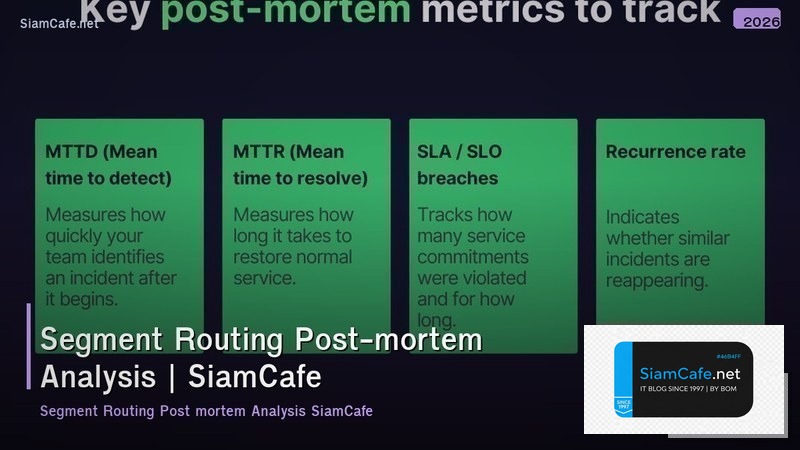 segment routing post mortem analysis