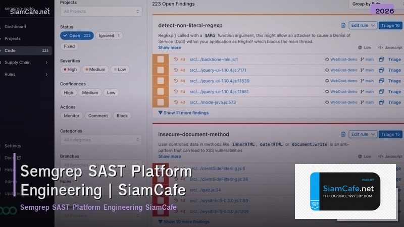 semgrep sast platform engineering