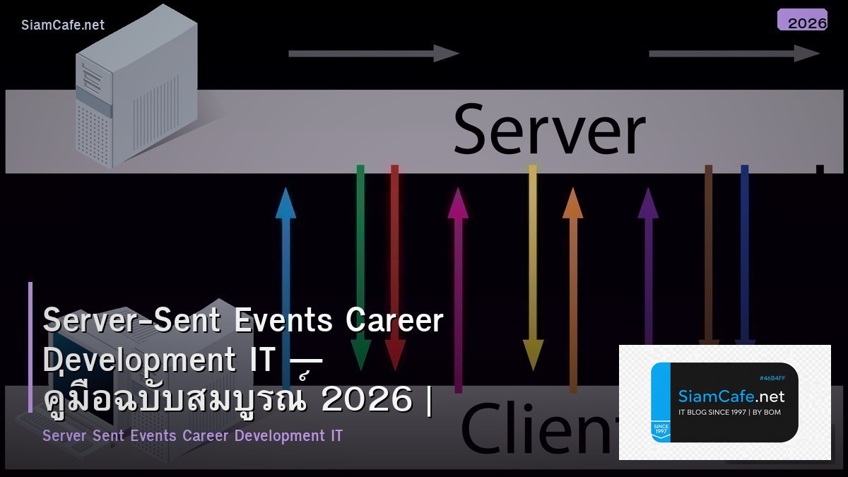 server sent events career development it