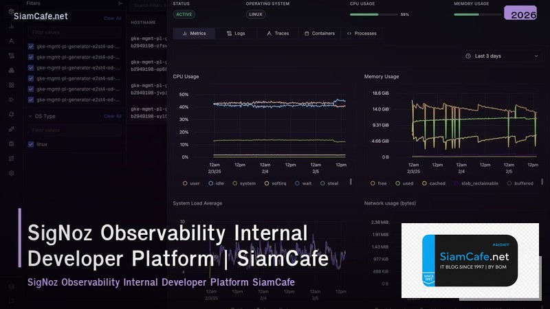 signoz observability internal developer platform