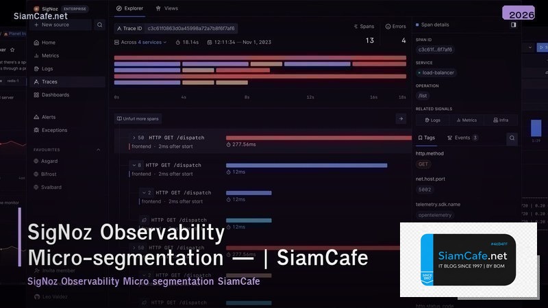 signoz observability micro segmentation