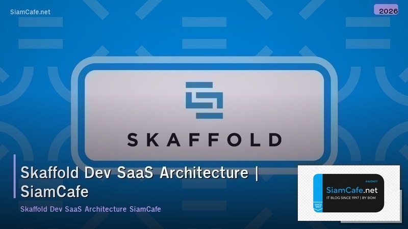 skaffold dev saas architecture