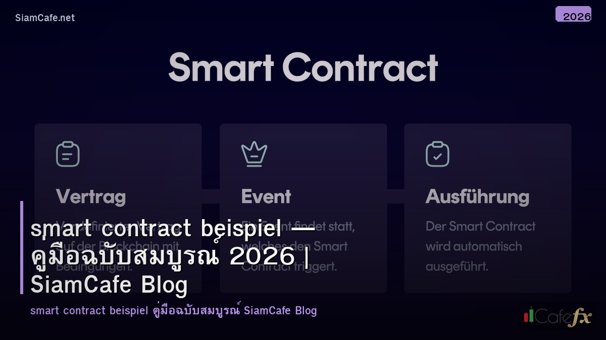 smart contract beispiel