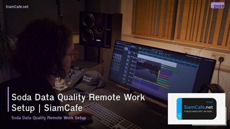 soda data quality remote work setup