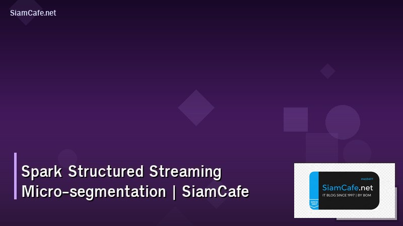 spark structured streaming micro segmentation