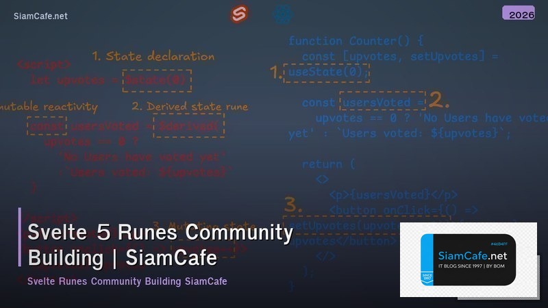 svelte 5 runes community building