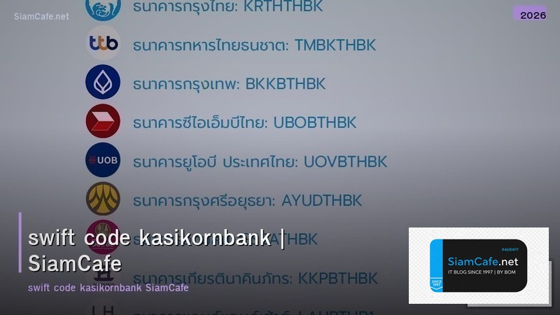 swift code kasikornbank
