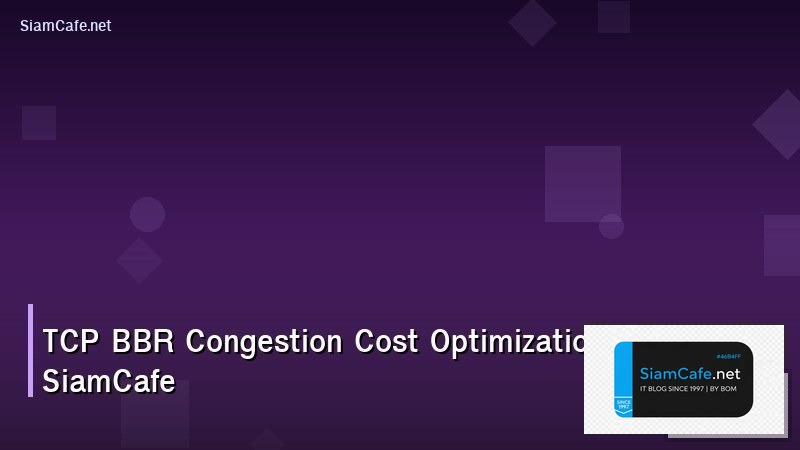 tcp bbr congestion cost optimization ลดคาใชจาย